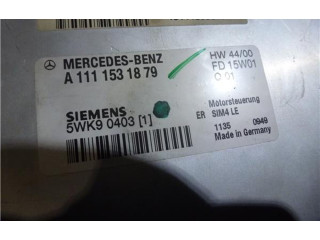 Řídící jednotka A1111531879, 5WK90403 Mercedes-Benz SLK R170 2001