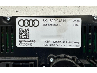 Блок управления климат-контролем 8K1820043N, A2C53428440 Audi A5 8T 8F