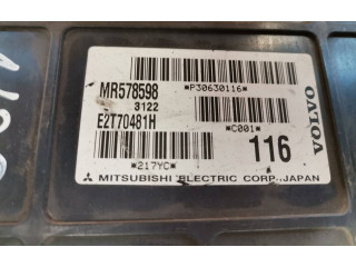 Блок управления двигателя E2T70481H, MR578598 Volvo S40, V40