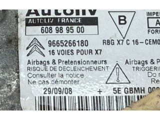 Блок подушек безопасности 608989500, 9665266180   Citroen C5