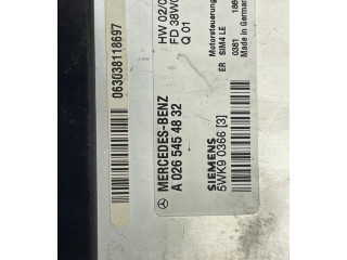 Řídící jednotka A0265454832 Mercedes-Benz CLK A208 C208 1997
