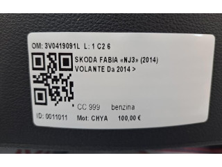 Руль Skoda Fabia Mk3 (NJ)  2015 - 2021 года CHYA      