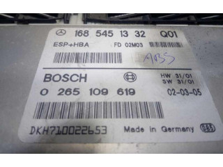 Блок управления АБС 0265109619 Mercedes-Benz A W168