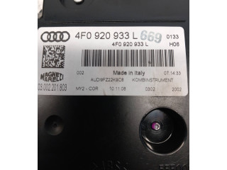 Панель приборов 4F0920933L, 03002201803 Audi A6 S6 C6 4F
