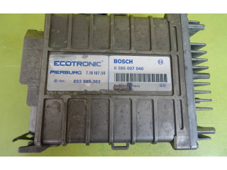 Блок управления двигателя 0285007040   Volkswagen Jetta II