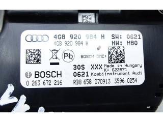 Панель приборов 4G8920984H, 0263672216 Audi A7 S7 4G