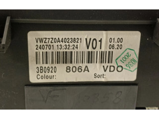 Přístrojová deska Volkswagen Passat Alltrack 2001 3B0920806A