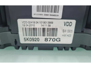 Панель приборов 5K0920870 Volkswagen Golf VI