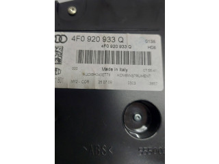 Панель приборов 4F0920933Q, AUD1BH040ET79   Audi A6 S6 C6 4F       