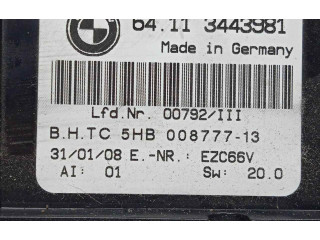 Блок управления климат-контролем 64113443981 BMW X3 E83
