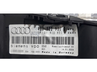 Přístrojová deska Audi A8 S8 D3 4E 2009 4E0920931S