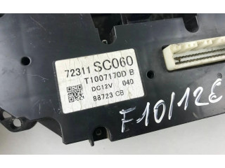Блок управления климат-контролем 72311SC060   Subaru Forester SH