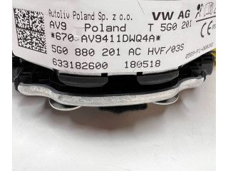 Руль Volkswagen Golf VII 2013 - 2019 года 5G0419091, 624388710C