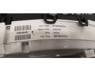 Панель приборов 31343325AA, 31343325AA   Volvo S60       