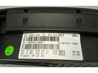 Панель приборов A2515407147 Mercedes-Benz ML W164