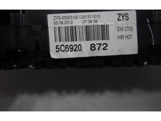Панель приборов 5C6920872, ZYS0000309 Volkswagen Jetta VI