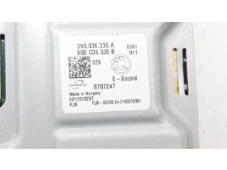 Блок управления 3V0035335A, 5QE035335B Skoda Octavia Mk4