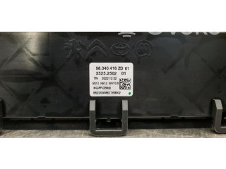 Блок управления климат-контролем 98340416ZD Opel Combo E