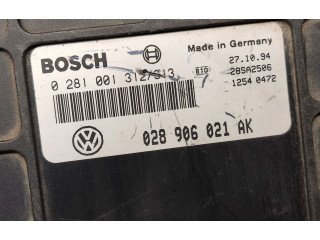 Блок управления двигателем Блок управления 028906021AK, 0281001312   Volkswagen PASSAT B4