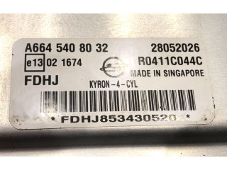 Блок управления двигателем Блок управления A6645408032 SsangYong Kyron