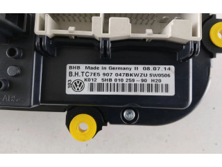 Блок управления климат-контролем 7E5907047BK, 7E5907047 Volkswagen Transporter Caravelle T5