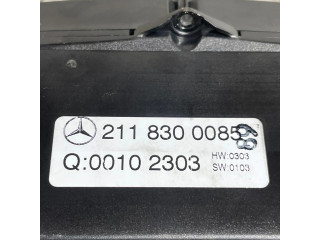 Блок управления климат-контролем 2118300085, 00102303   Mercedes-Benz E W211