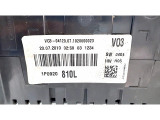 Přístrojová deska Seat Leon (1P) 2006 1P0920810L, E509E346015U176