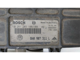 Блок управления двигателя 0261203188189, 8A0907311L   Volkswagen PASSAT B4