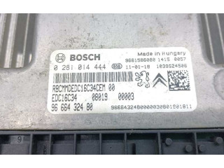 Блок управления двигателем Блок управления 1943QC, 0281014444 Citroen Nemo