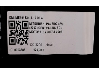 Řídící jednotka ME191834, ME191834 Mitsubishi Pajero 2007