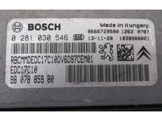 Řídící jednotka 9807885980, 9666729580 Citroen Berlingo 2013