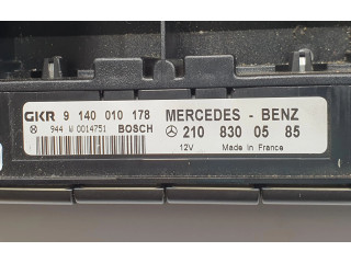 Блок управления климат-контролем 2108300585   Mercedes-Benz S W140