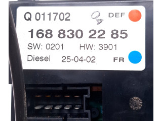 Блок управления климат-контролем 1688302285, Q011702 Mercedes-Benz A W168