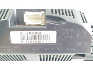 Přístrojová deska Mercedes-Benz E W211 2004 A2115405611