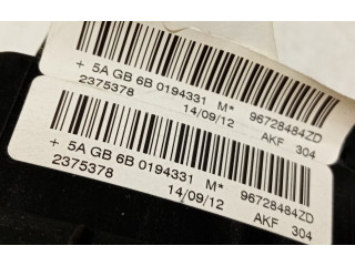 Подушка безопасности водителя 96728484ZD Peugeot 208