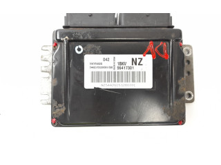 Блок управления двигателя 96417301, 1BKV   Chevrolet Matiz