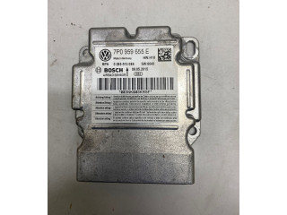 Блок подушек безопасности 7P0959655E, 0285012084   Porsche Cayenne (92A)