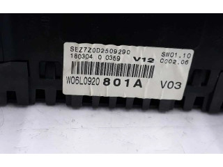 Přístrojová deska Seat Cordoba (6L) 2004 6L0920801A, 6L0920801A