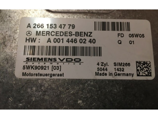 Блок управления двигателя A2661534779 Mercedes-Benz A W169