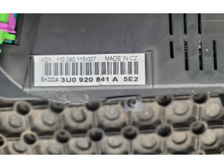 Панель приборов 3U0920841A, 110080115007 Skoda Superb B5 (3U)
