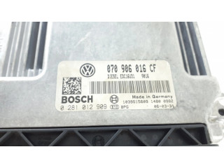 Řídící jednotka 070906016CF, 0281012909 Volkswagen Transporter - Caravelle T5 2009
