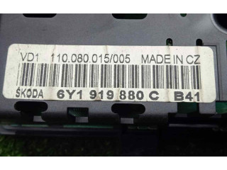 Панель приборов 2.CONECTORES, VDO Skoda Fabia Mk1 (6Y)