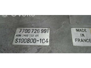 Řídící jednotka HOM7700723126, CENTRALITAMOTORUCE   Renault 25 
