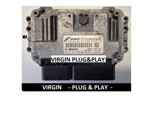 Блок управления двигателя 51807290, 0261201689   Fiat Linea