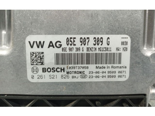 Блок управления двигателя 05E907309G, 0261S21826BOSCH Skoda Octavia Mk4