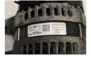 Генератор    9820893880   Peugeot 2008 II