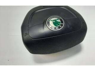 Подушка безопасности водителя 5J0880201K Skoda Fabia Mk2 (5J)