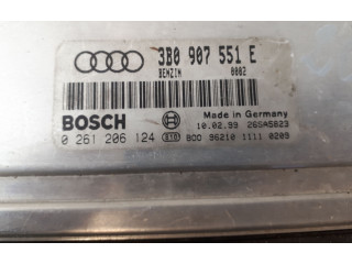 Блок управления двигателем Блок управления 3B0907551E, 3B0907551E Audi A8 S8 D2 4D