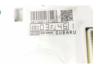 Přístrojová deska Subaru XV 2012 85003FJ461, 85003FJ461