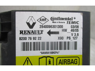 Блок управления надувных подушек 8201163278, 8201163278   Dacia Logan I